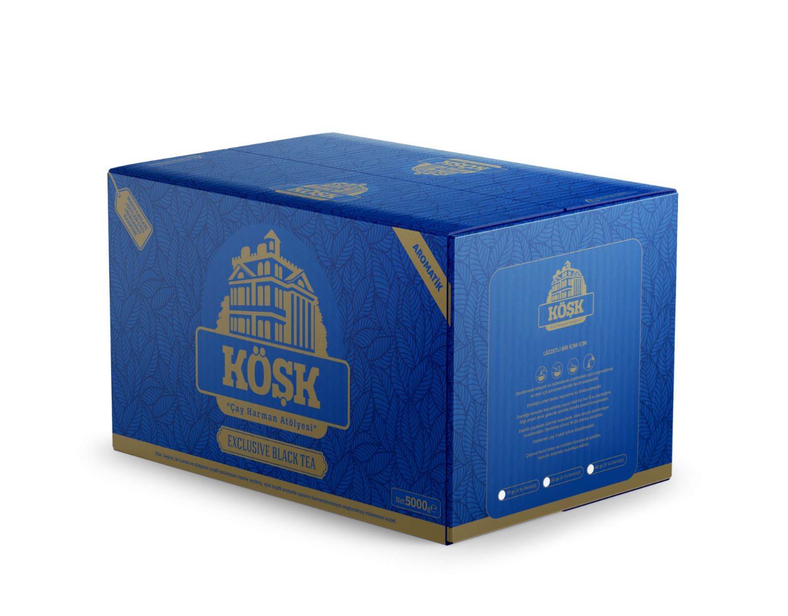 Köşk çayı AROMATİK 5kg koli